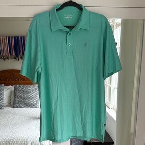 Straight Down Polo Shirt in Green